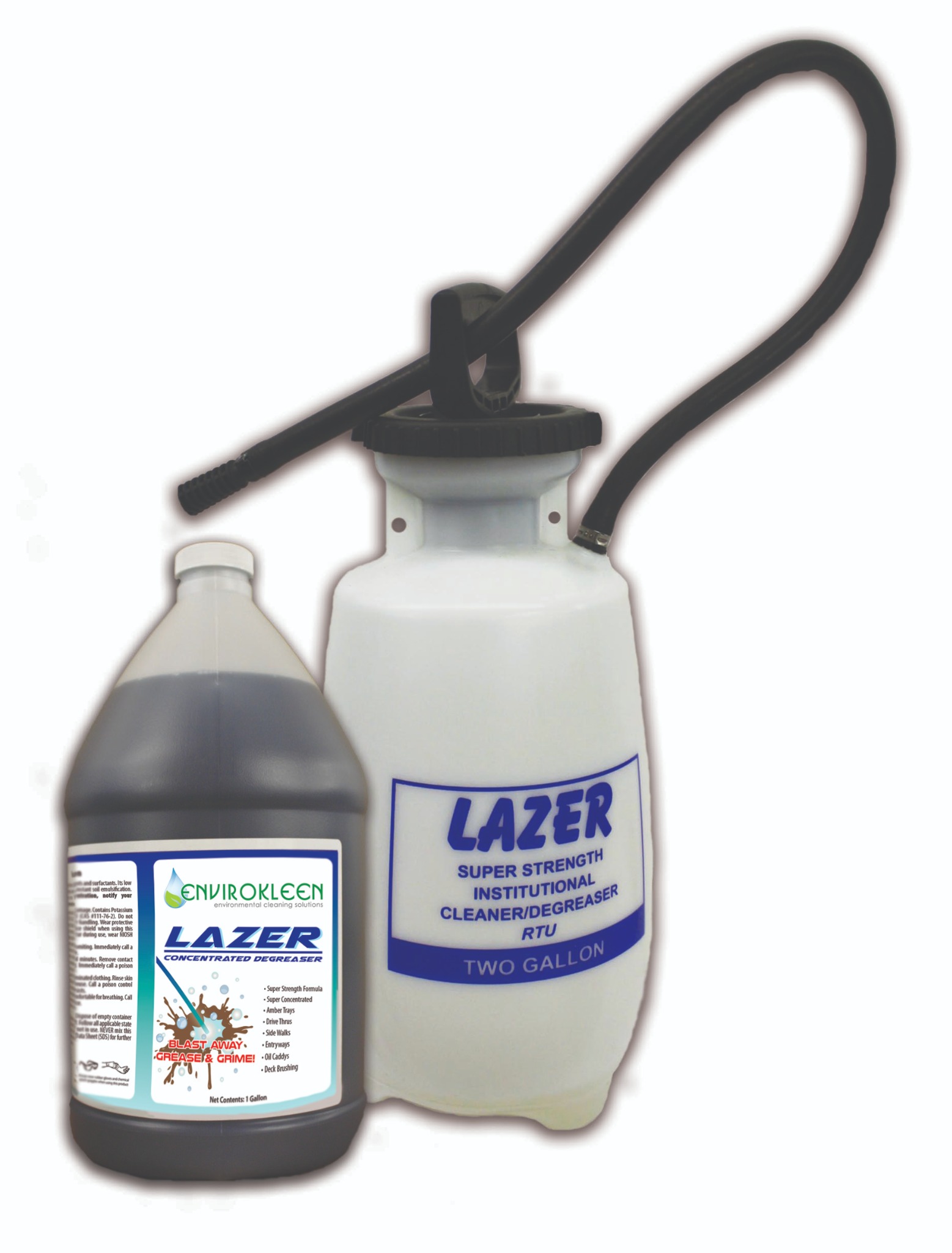 LAZER product packaging